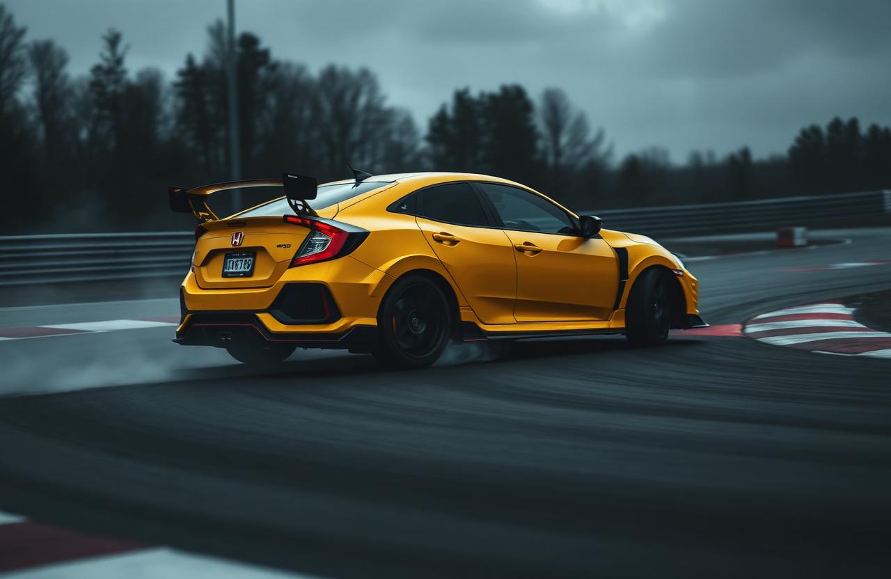 2020 Honda Civic Type R at Road Atlanta
